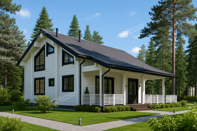 Дом из клееного бруса VZ-463